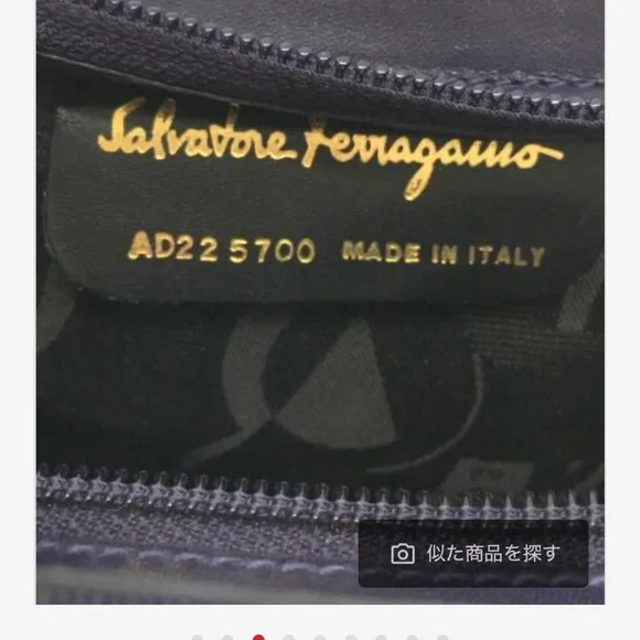 Salvatore Ferragamo Navy blue Cosmetic Case/Clutch - Picture 9 of 11